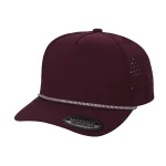 5 Panel Waterproof Rope - WINE