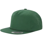 5-Panel Waterproof Hat W/ Rope - D.GREEN