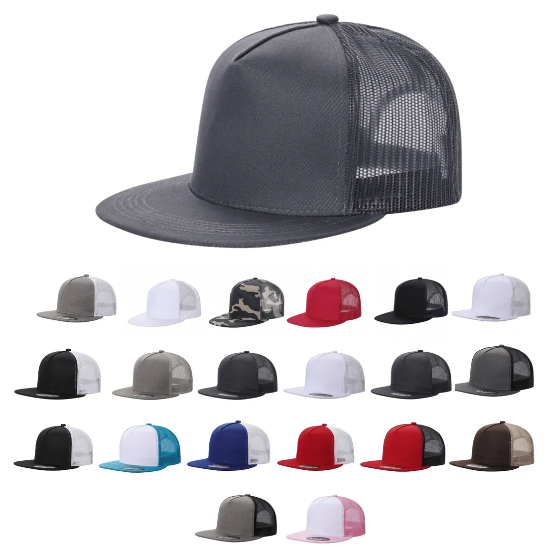 Tencel Solid & 2-Tone Hat - Image 4