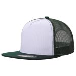 Tencel Solid & 2-Tone Hat - WHT/D.GREEN