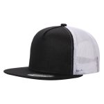 Tencel Solid & 2-Tone Hat - BLK/WHT
