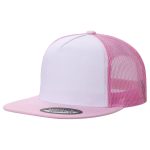 Tencel Solid & 2-Tone Hat - WHT/L.PINK