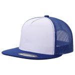 Tencel Solid & 2-Tone Hat - WHT/ROYAL