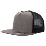 Tencel Solid & 2-Tone Hat - H.GREY/BLK