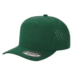 6 Panel Laser Vented Hat - D.GREEN