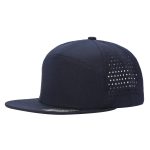 LASER VENTED HAT - 7 PANEL - NAVY