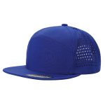 LASER VENTED HAT - 7 PANEL - ROYAL