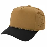 5 Panel Waterproof Rope - D.KHAKI/BLACK
