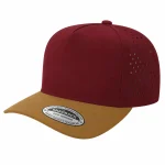 5 Panel Waterproof Hat - L.WINE/CAMELL