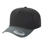 5 Panel Waterproof Rope - BLK/D.GREY