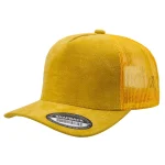SUEDE MESH - MUSTARD