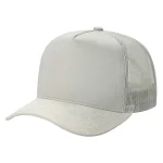 TC MESH BACK & SUEDE BILLS - L. GREY
