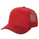 TC MESH BACK & SUEDE BILLS - RED