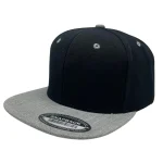 Wool Snapback - BLK/H.GREY