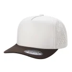 5 Panel Waterproof Hat - TAN/BROWN