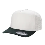5 Panel Waterproof Hat - TAN/D.GREEN