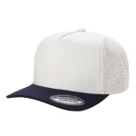 5 Panel Waterproof Hat - TAN/NAVY