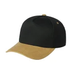 Leather Bill TC - BLACK/KHAKI