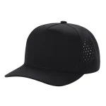 5 Panel Waterproof Hat - BLK