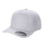 SUEDE HAT - 5 Panel - L.GREY