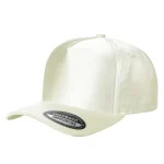 Satin Snapback Suede Bills - SATIN-TAN