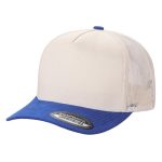 TC MESH BACK & SUEDE BILLS - TAN/ROY