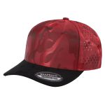 TC Camo Suede Laser - Red/Black