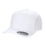5 Panel Waterproof Hat - WHT
