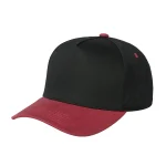 Leather Bill TC - BLACK/WINE