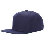 Wool Snapback - Navy