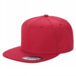 Wool Snapback - Red