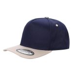 Tencel Curved Bill - NAVY/KHAKI
