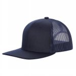 6 PANEL FLAT BILL - CHARCOAL