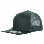 6 PANEL FLAT BILL - D.GREEN