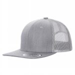 6 PANEL FLAT BILL - H.GREY