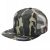 7 Panel Flat Bill Trucker Cap - Camo