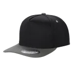 Tencel Curved Bill - BLACK/D.GREY