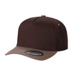 Tencel Curved Bill - BROWN/KHAKI