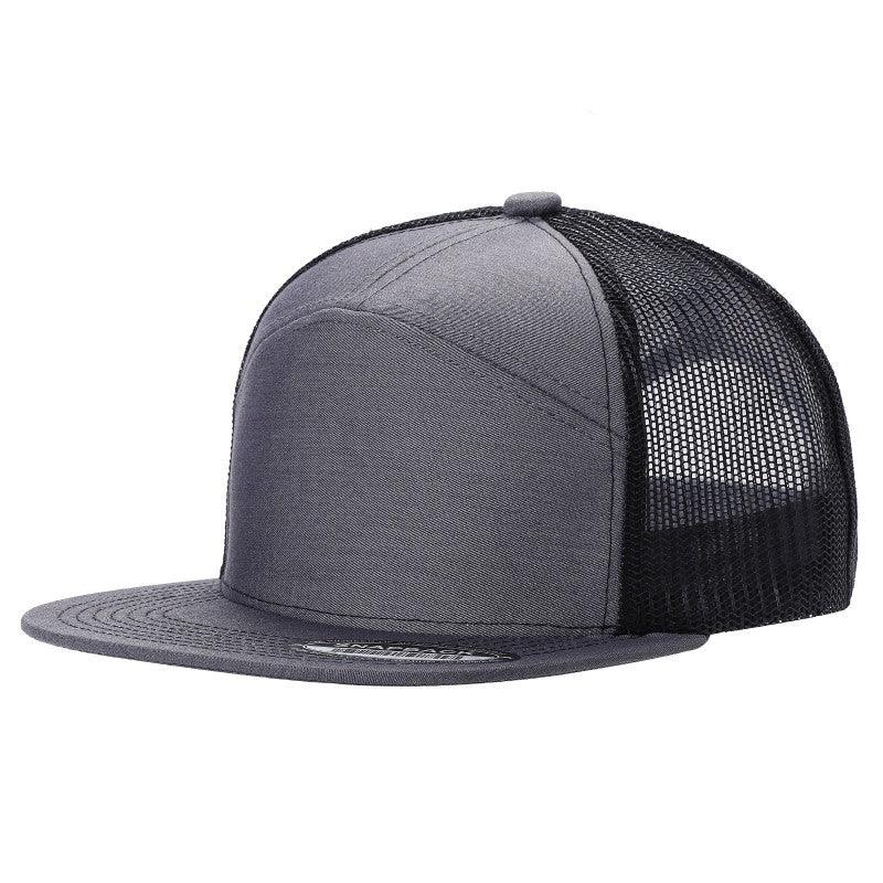 7 Panel Flat Bill Trucker Cap - Image 66