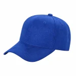 Suede Hat - 6 Panel - ROYAL