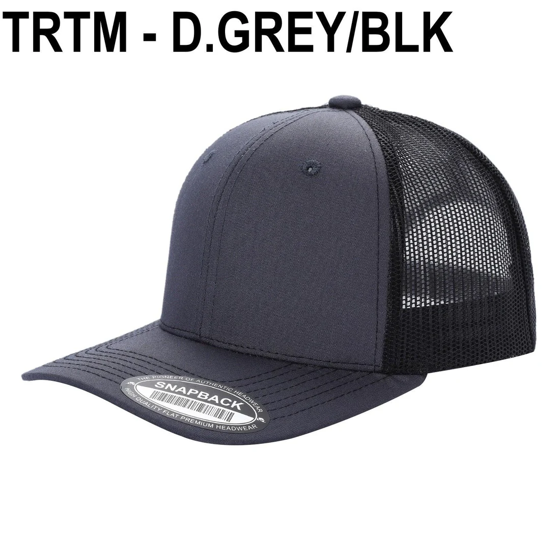 6 Panel Trucker Mesh Snapback - Image 77