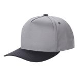 Tencel Curved Bill - L.GREY/BLACK