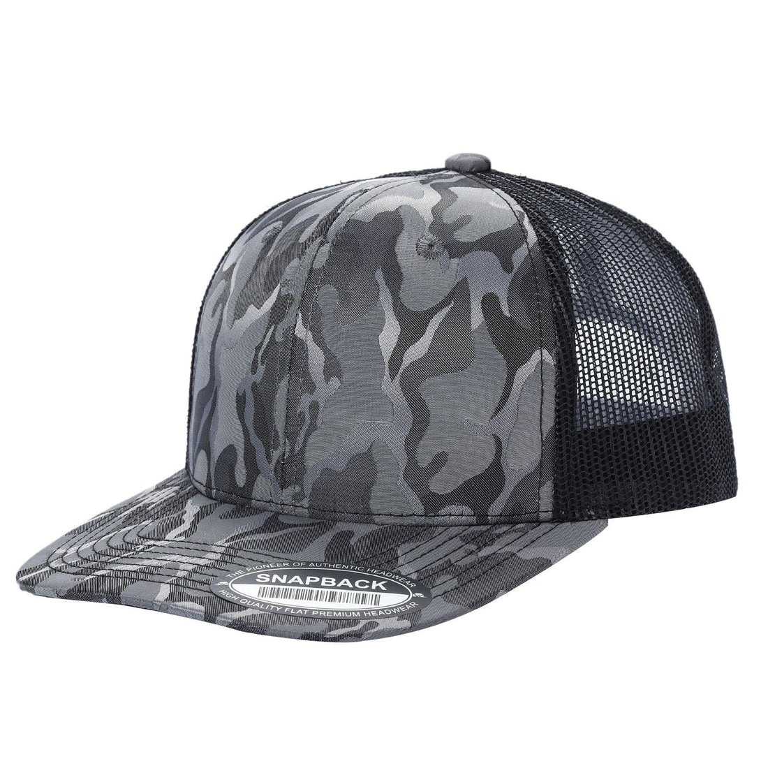6 Panel Trucker Mesh Snapback - Image 78