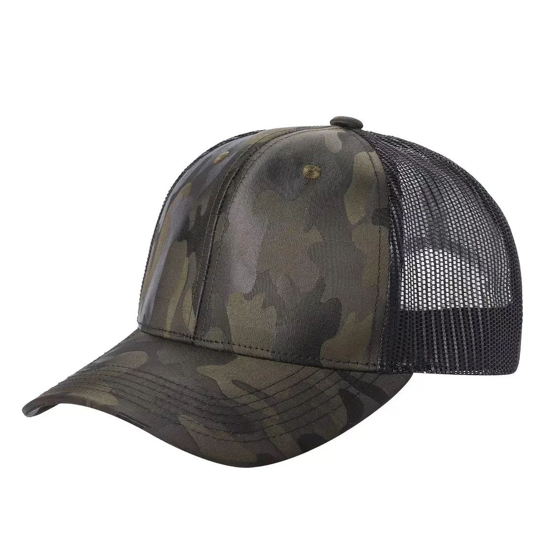 6 Panel Trucker Mesh Snapback - Image 82