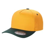 Tencel Curved Bill - GOLD/D.GREEN