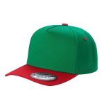 Tencel Curved Bill - K.GREEN/RED