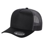 Tencel Solid Curved Bill - BLK/D.GREY