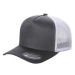 Tencel Solid Curved Bill - D.GREY/WHT