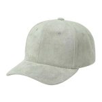 Suede Hat - 6 Panel - L.GREY