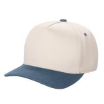 Tencel Curved Bill - TAN/BLUE/DENIM